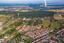 Montessorisstr im Ortsteil Wiesental in Waghäusel im Bundesland Baden-Württemberg, Deutschland