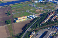 Gemeinschaftsunterkunft für Asylbewerber Waghäusel im Bundesland Baden-Württemberg, Deutschland