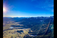 Brauneck von Norden in Lenggries im Bundesland Bayern, Deutschland