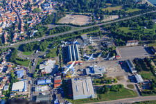 Technik Museum Speyer im Bundesland Rheinland-Pfalz, Deutschland aus der Luft