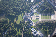 Ortsteil Innenstadt-West in Karlsruhe im Bundesland Baden-Württemberg, Deutschland von oben