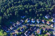 Luftbild von Max-von-Laue-Straße im Ortsteil Wolfartsweier in Karlsruhe im Bundesland Baden-Württemberg, Deutschland
