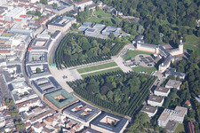 Karlsruhe, Zirkel im Ortsteil Innenstadt-West im Bundesland Baden-Württemberg, Deutschland