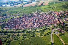 Bergheim von Norden im Bundesland Haut-Rhin, Frankreich