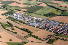 Gewerbegebiet und Firmenansiedlung Nord im Ortsteil Jöhlingen in Walzbachtal im Bundesland Baden-Württemberg, Deutschland