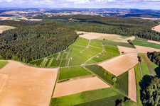 Luftbild von Hasensprung (Weinbau) im Ortsteil Jöhlingen in Walzbachtal im Bundesland Baden-Württemberg, Deutschland