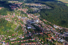 Innenstadt von Westen in Maulbronn im Bundesland Baden-Württemberg, Deutschland