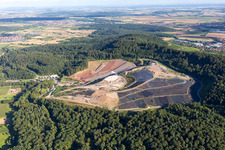 AVL Deponie BURGHOF im Ortsteil Gündelbach in Vaihingen an der Enz im Bundesland Baden-Württemberg, Deutschland