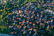 Luftbild von Bühlertann im Bundesland Baden-Württemberg, Deutschland
