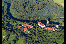 Schloss Liebenstein am Golf- und Landclub Schloss Liebenstein e.V in Neckarwestheim im Bundesland Baden-Württemberg, Deutschland