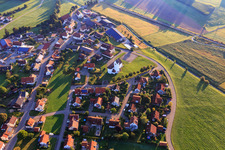 St. Matthäus in der Dorfmitte des Ortsteil Wasser im Ortsteil Unterbichtlingen in Sauldorf im Bundesland Baden-Württemberg, Deutschland