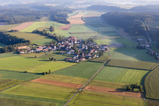 Otterswang von Süden in Pfullendorf im Bundesland Baden-Württemberg, Deutschland