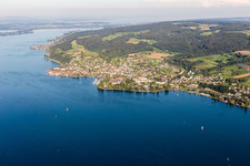 Ortskern am Uferbereich des Bodensee in Steckborn im Kanton Thurgau, Schweiz