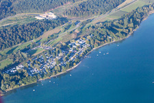 Reichenau, Camping Willam im Ortsteil Niederzell im Bundesland Baden-Württemberg, Deutschland