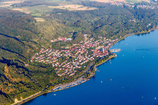Ortskern am Uferbereich des Bodensee in Sipplingen im Bundesland Baden-Württemberg, Deutschland