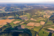 Luftbild von Ortsteil Bonndorf in Überlingen im Bundesland Baden-Württemberg, Deutschland