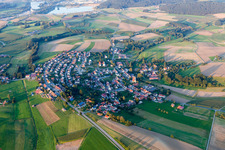 Luftbild von Ortsteil Aach-Linz in Pfullendorf im Bundesland Baden-Württemberg, Deutschland