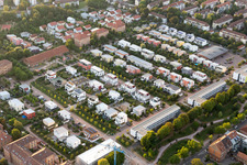 Landau in der Pfalz im Bundesland Rheinland-Pfalz, Deutschland von oben