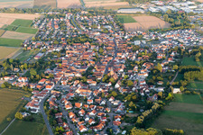 Rohrbach im Bundesland Rheinland-Pfalz, Deutschland vom Flugzeug aus