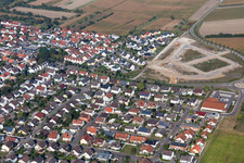 Erschließung Neubaugebiet Am Kesselring im Ortsteil Liedolsheim in Dettenheim im Bundesland Baden-Württemberg, Deutschland