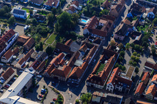 Luftaufnahme von Frankenhofpassage in Kandel im Bundesland Rheinland-Pfalz, Deutschland