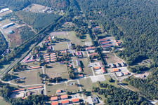 Bitche im Bundesland Moselle, Frankreich von oben