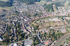 Luftbild von Bitche im Bundesland Moselle, Frankreich