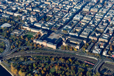 Luftbild von Mannheimer Schloß im Ortsteil Innenstadt im Bundesland Baden-Württemberg, Deutschland