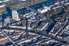 Nationaltheater im Ortsteil Oststadt in Mannheim im Bundesland Baden-Württemberg, Deutschland