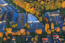 ALDI neben ehemaligem EDEKA in Kandel im Bundesland Rheinland-Pfalz, Deutschland