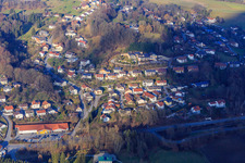 Villen am Kapellenweg, Reichenberger Straße und NETTO in Pfarrkirchen im Bundesland Bayern, Deutschland