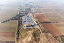 Gelände der Müll- und Recycling- Sortieranlage in Edesheim in Knöringen im Bundesland Rheinland-Pfalz, Deutschland