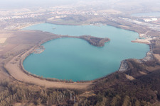 Drohnenaufname von Lauterbourg im Bundesland Bas-Rhin, Frankreich