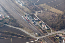 Lauterbourg, Bahnhof im Bundesland Bas-Rhin, Frankreich