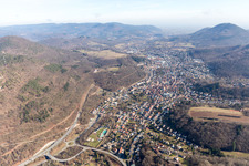 Luftbild von Annweiler am Trifels im Bundesland Rheinland-Pfalz, Deutschland