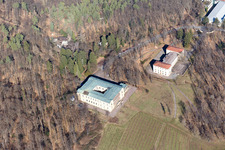 Schloss Villa Ludwigshöhe und vinification Ludwigshöhe in Edenkoben im Bundesland Rheinland-Pfalz, Deutschland