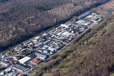 Industriegebiet Im Schollengarten im Ortsteil Untergrombach in Bruchsal im Bundesland Baden-Württemberg, Deutschland