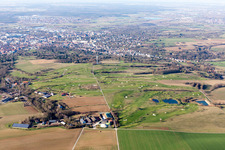Luftbild von Golfclub Bruchsal e.V im Bundesland Baden-Württemberg, Deutschland