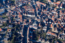 Judengasse im Ortsteil Heidelsheim in Bruchsal im Bundesland Baden-Württemberg, Deutschland