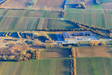 Landkreis Südliche Weinstraße, Wertstoffwirtschaftszentrum Nord (bei Edesheim) aus Norden im Bundesland Rheinland-Pfalz, Deutschland