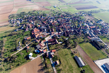 Ettendorf im Bundesland Bas-Rhin, Frankreich aus der Luft