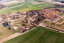 Strecke der Allrad- Rennbahn - Parkour Club 4x4 Vallée de la Zorn - Alsace Off Road -Centre Tout Terrain Steinbourg in Steinbourg im Bundesland Bas-Rhin, Frankreich
