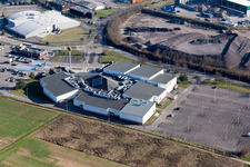 Luftaufnahme von Bernolsheim im Bundesland Bas-Rhin, Frankreich