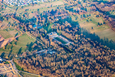 Schloß Favorite bei Förch in Rastatt im Bundesland Baden-Württemberg, Deutschland