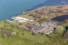 Lignano Sabbiadoro im Bundesland Udine, Italien aus der Luft betrachtet