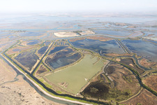 Caserma di Canal Muro im Bundesland Friaul-Julisch Venetien, Italien aus der Drohnenperspektive