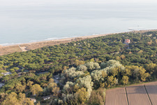Luftaufnahme von Cortellazzo im Bundesland Venetien, Italien