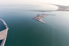 Künstliche Insel zum Hochwasserschutz des Lido di Venezia Isola Artificiale del Baccan di Sant'Erasmo bei Punta Sabbioni in Venetien in Venedig im Bundesland Metropolitanstadt Venedig, Italien