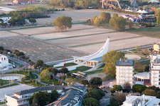 Luftaufnahme von Ca' Costantini im Bundesland Venetien, Italien