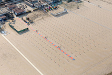 Pinarella im Bundesland Emilia-Romagna, Italien von oben